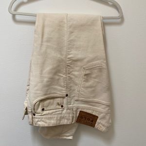Ralph Lauren white jeans